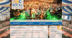 Desktop Screenshot of festbetriebe-boeckl.de